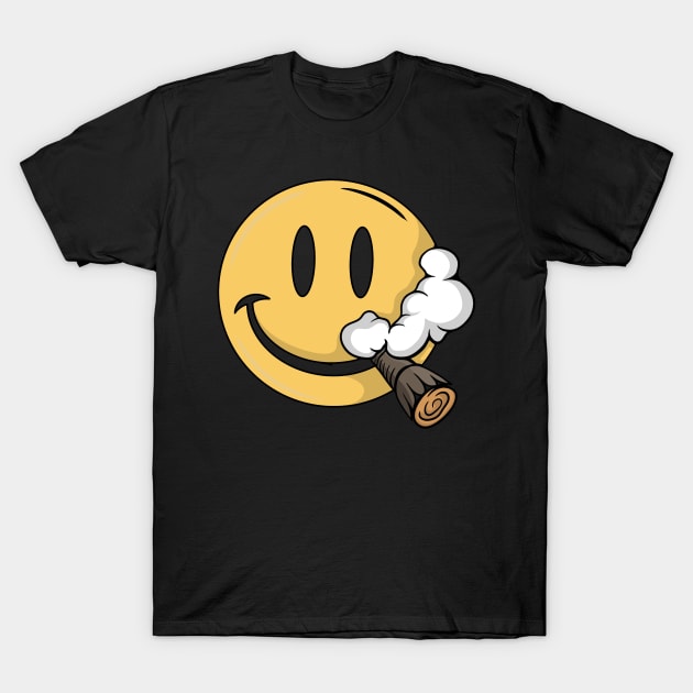 Smoke and smile T-Shirt by gggraphicdesignnn